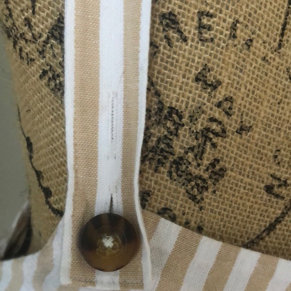 NWT Hollister  striped overall shorts size Small - Picture 5 of 5